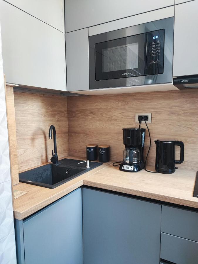 Apartament Studio Teo Blue In Mamaia Nord Năvodari Buitenkant foto