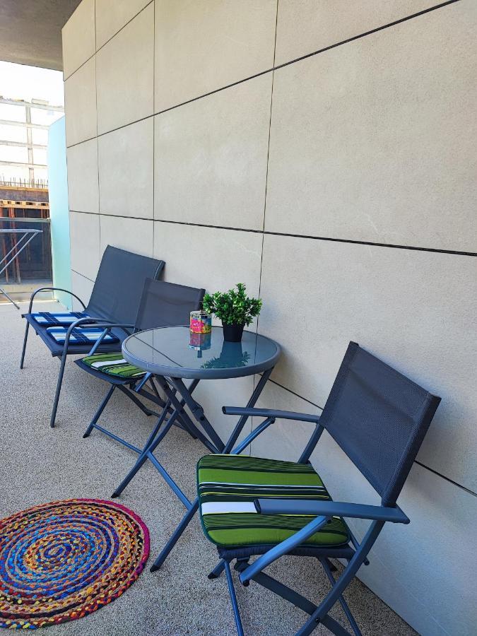 Apartament Studio Teo Blue In Mamaia Nord Năvodari Buitenkant foto