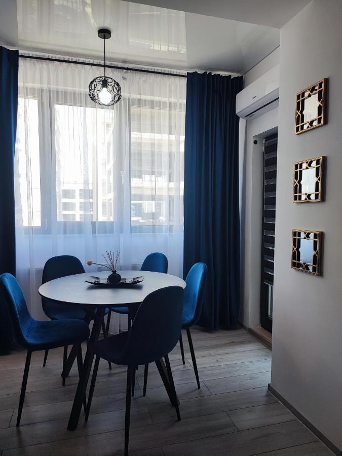 Apartament Studio Teo Blue In Mamaia Nord Năvodari Buitenkant foto