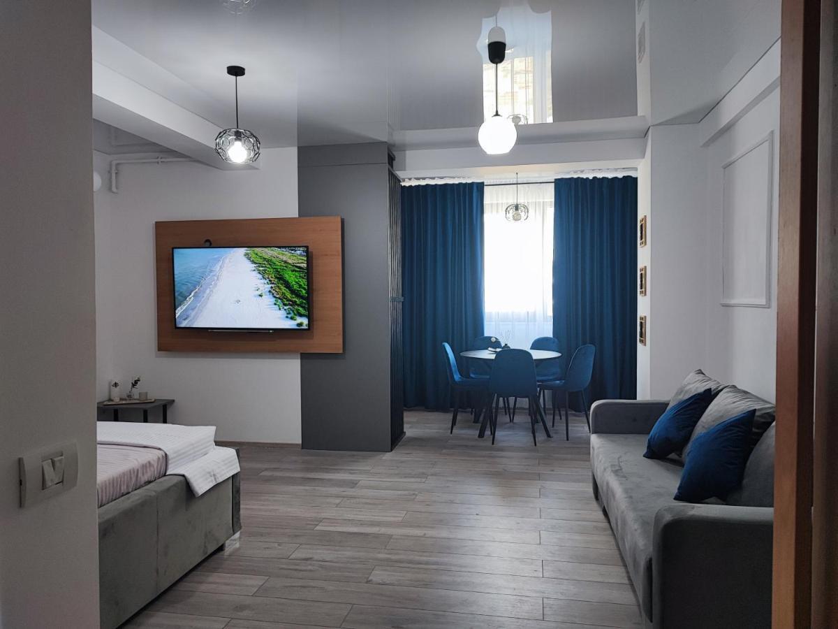 Apartament Studio Teo Blue In Mamaia Nord Năvodari Buitenkant foto