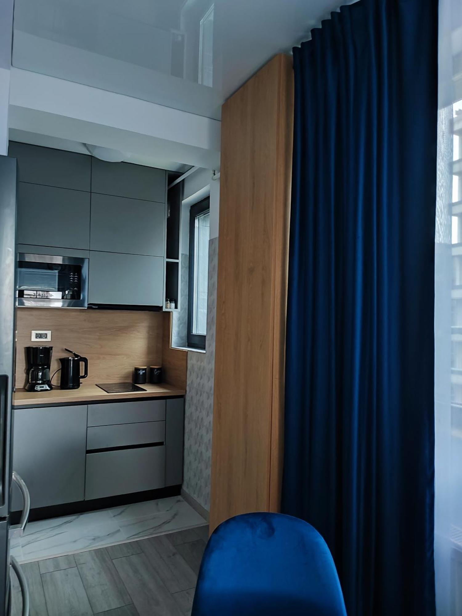 Apartament Studio Teo Blue In Mamaia Nord Năvodari Buitenkant foto