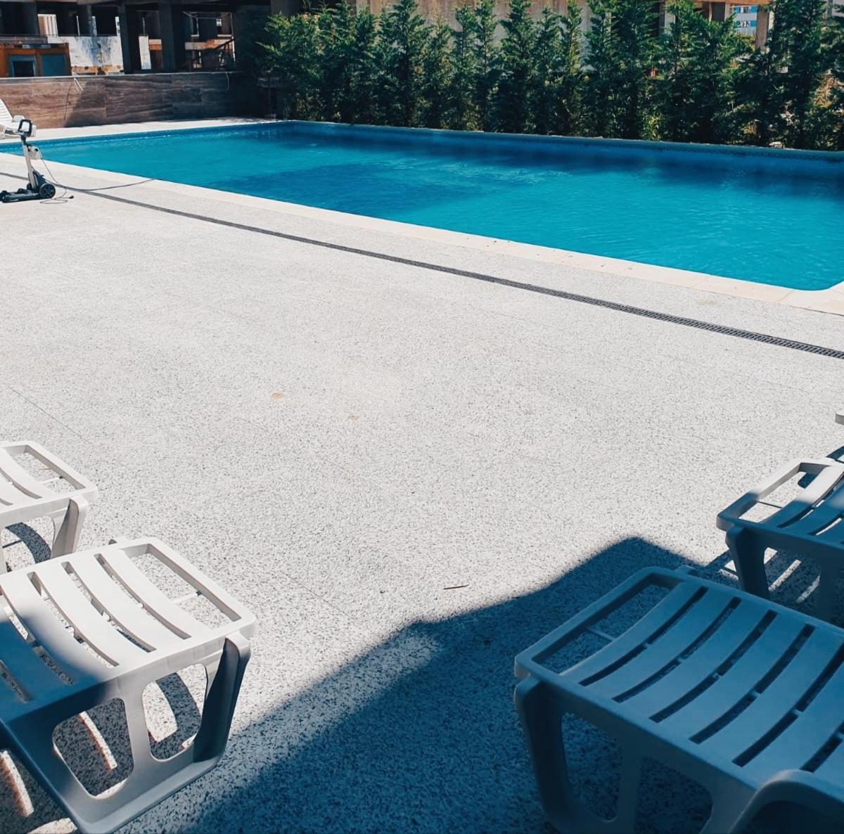 Apartament Studio Teo Blue In Mamaia Nord Năvodari Buitenkant foto