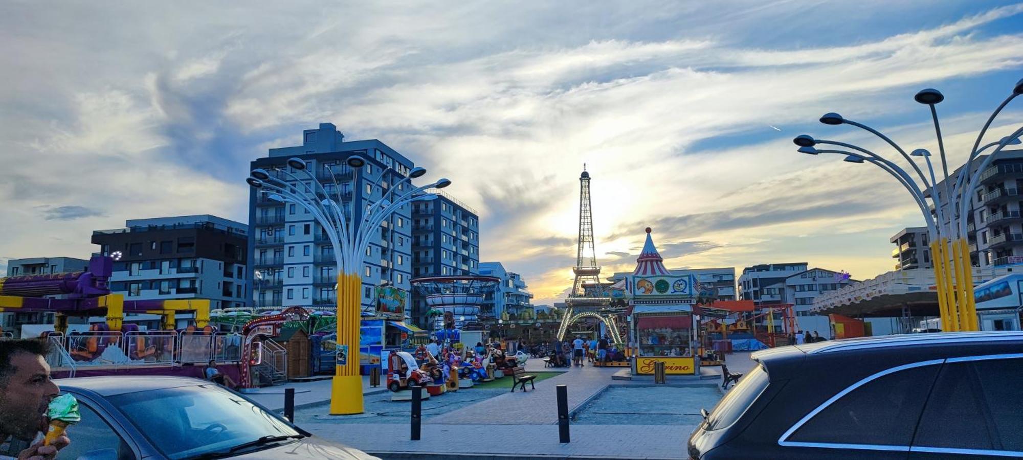 Apartament Studio Teo Blue In Mamaia Nord Năvodari Buitenkant foto